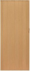 Drzwi harmonijkowe 004 02 jasny dąb 90 cm