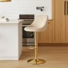 Hoker barowy Cydro Gold beżowe Velvet