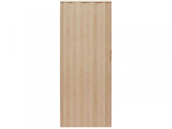 Drzwi harmonijkowe 001P DĄB SONOMA MAT - 80 cm