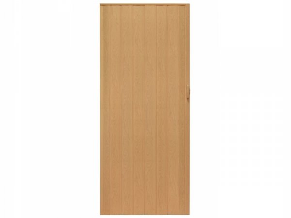 Drzwi harmonijkowe 004-100-02 jasny dąb 100 cm