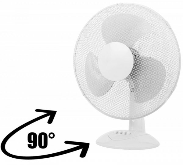 Wentylator biurkowy FRIO biały