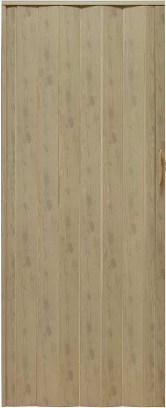 Drzwi harmonijkowe 001P WIĄZ MAT G - 90 cm