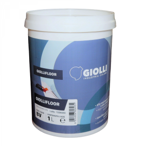 GIOLLIFLOOR- 1L (biała farba akrylowa do malowania płytek ściennych i podłogowych z możliwością barwienia)