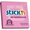 Bloczek STICKN 76x76mm 360stopni różowy 21554