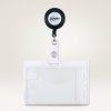 Holder plastikowy na 2 karty 54x90mm ze ściagaczem (10 sztuk) 4827 AVERY