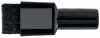 Marker suchościeralny mini czarny z magnesem i gąbką 2104184 NOBO