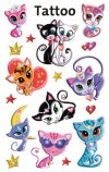 Naklejki tatuaże dla dzieci KOTY 56675 Z-DESIGN KIDS TATTOO AVERY ZWECKFORM