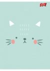 Zeszyt A5 32k kratka laminowany CUTE FACE z lakierem miejscowym B-2807 UNIPAP