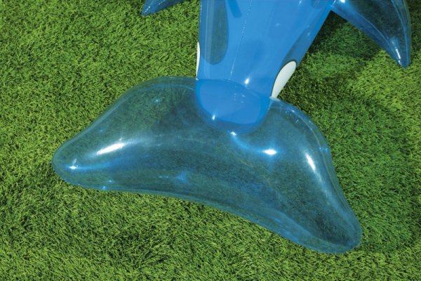 Bestway 41037 Delfin do pływania z uchwytami Transparentny 1.57m x 94cm