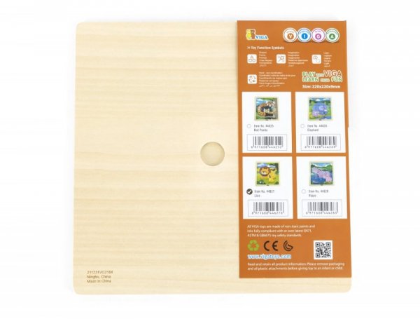 Viga 44627 Puzzle na podkładce 9 elementów - lew