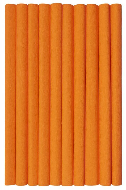 Bibuła marszczona CREATINIO 10 sztuk 50x200cm ciemny pomarańczy 400153894 TOP 2000