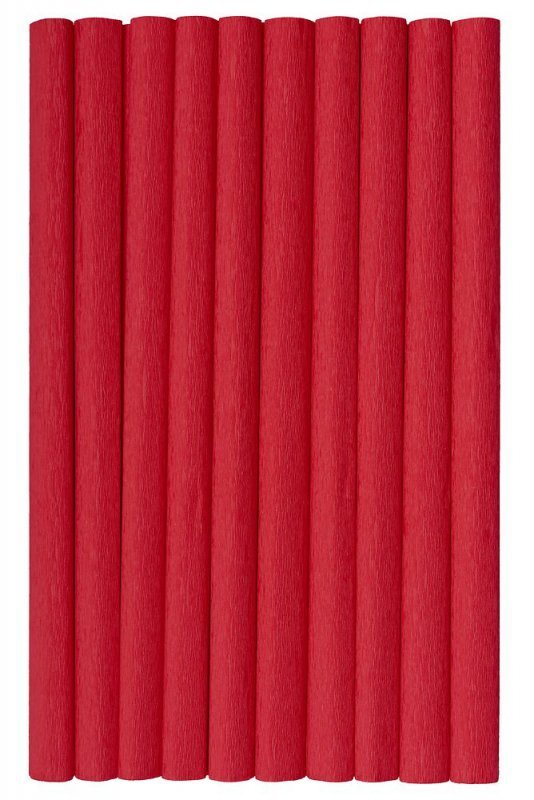 Bibuła marszczona CREATINIO 10 sztuk 50x200cm bordowy 400153897 TOP 2000