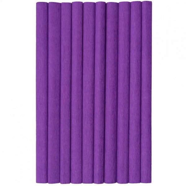 Bibuła marszczona CREATINIO 10 sztuk 50x200cm purpurowy 400153901 TOP 2000