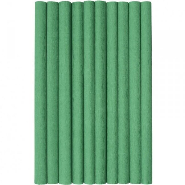 Bibuła marszczona CREATINIO 10 sztuk 50x200cm ciemny zielony 400153921 TOP 2000