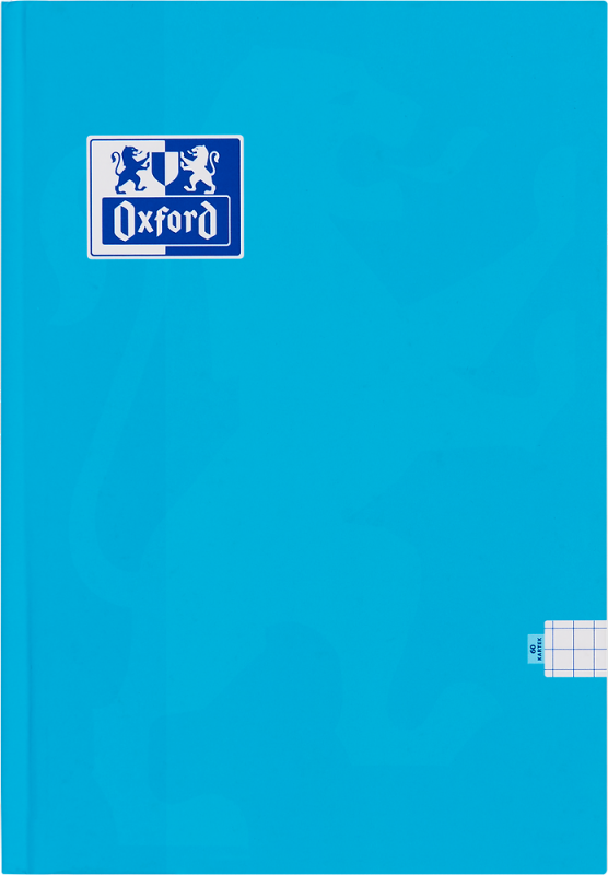 Zeszyt szkolny A5 Brulion 60 kartek w kratkę twarda okładka TOUCH 400175259 OXFORD