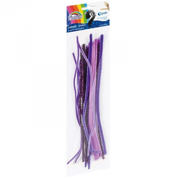 Druciki kreatywne 30cm fioletowe (20) GR-CH020 FIORELLO 170-2613