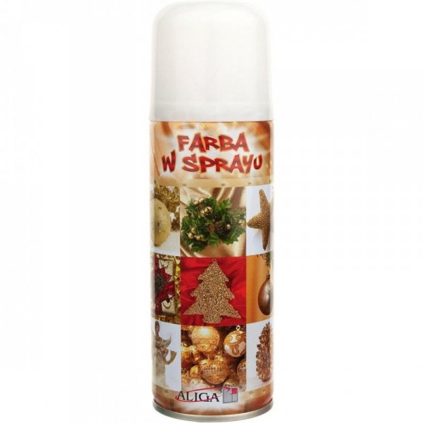 Farba w sprayu biała FS-100 ALIGA