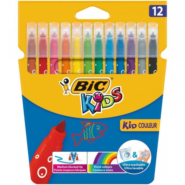 Flamastry 12 kolorów CONTE KIDS COLOR 9202936 BIC