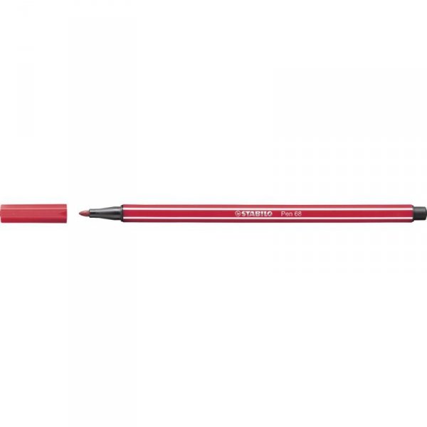 Flamaster STABILO PEN 68/50 ciemno czerwony