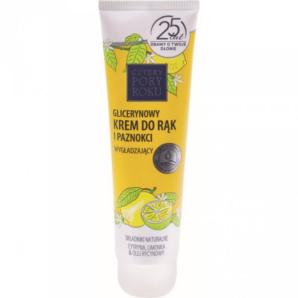 Krem do rąk CZTERY PORY ROKU 130ml Cytryna i Limonka