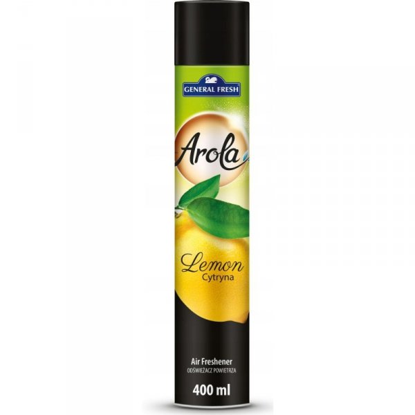 Odświeżacz powietrza AROLA Spray 400ml cytryna GENERAL FRESH