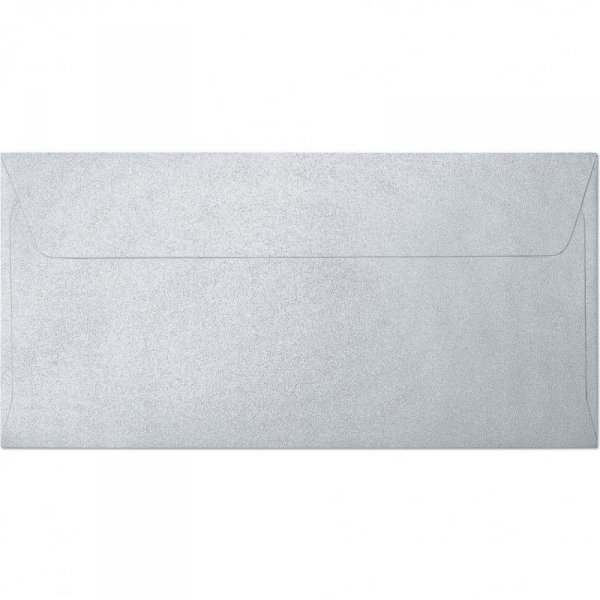Koperta DL srebrny PEARL P 120g. (10szt.) 280114 Galeria Papieru