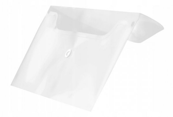 Koperta PP na zatrzask DL transparentna (12 szt.) BT612-T TETIS