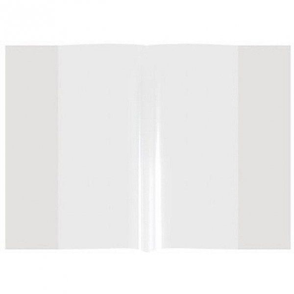 Okładka na zeszyty szkolne A5 bezbarwne 50 sztuk PP/PE 21,2x30x3cm OPP-01 BIURFOL