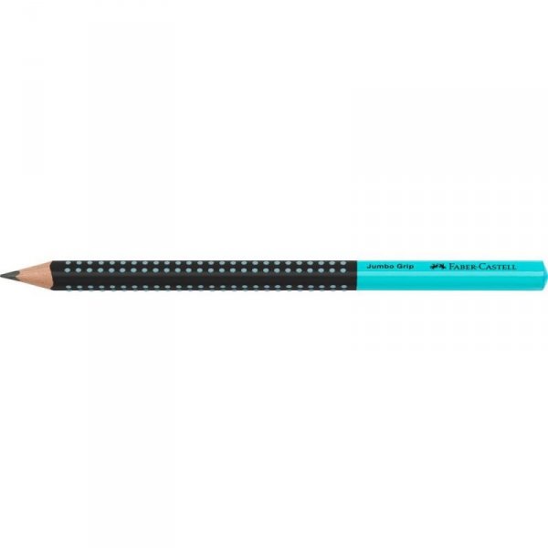 Ołówek JUMBO GRIP TWO TONE czarny/turkusowy 511912 FABER CASTELL