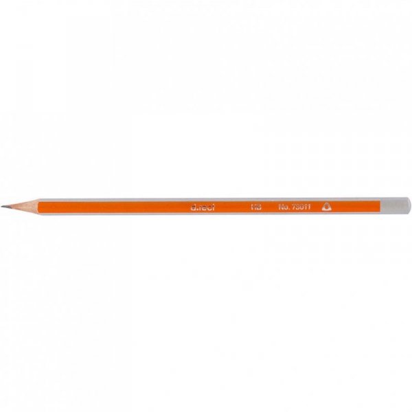 Ołówek trójkątny HB bez gumki (12szt.) 009653 D.RECT