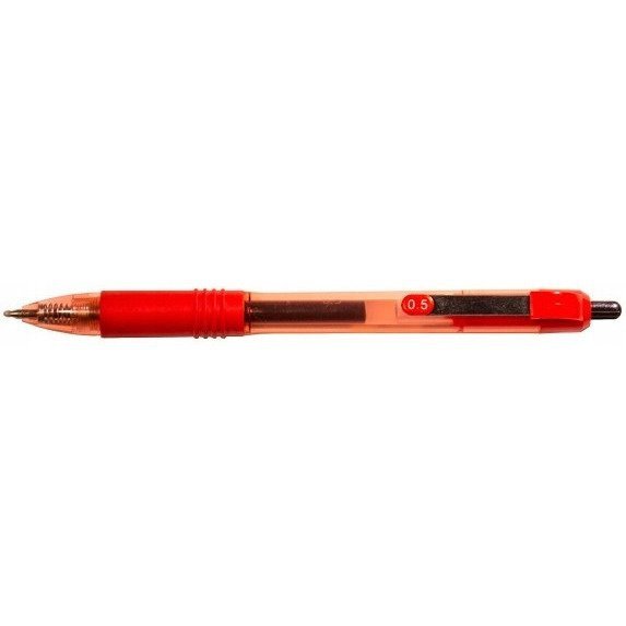 Pióro żelowe automatyczne 806 czerwone 166002 D.RECT