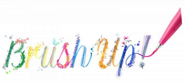 Pisak BRUSH SIGN PEN limonkowy SES15C-K2 PENTEL