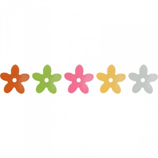 Cekiny kwiaty 10mm 5x5g. pastelowe TITANUM 268436