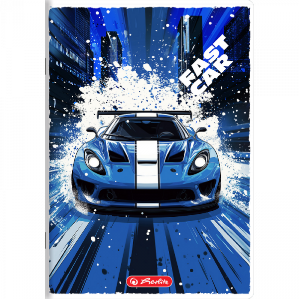 Zeszyt A5 32k kratka margines FAST CAR 400196836 HERLITZ