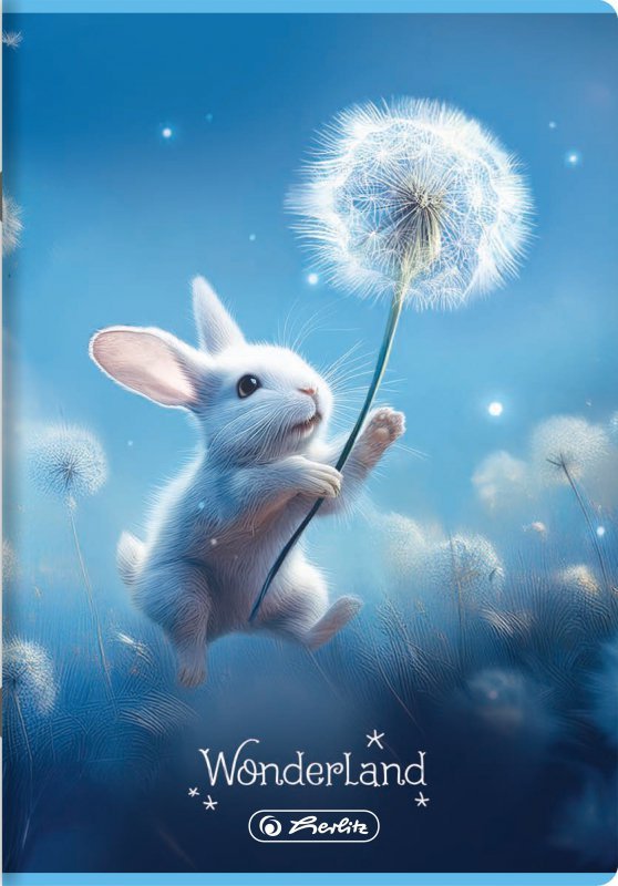 Zeszyt A5 32k 3linia kolorowa WONDERLAND 400196831 HERLITZ