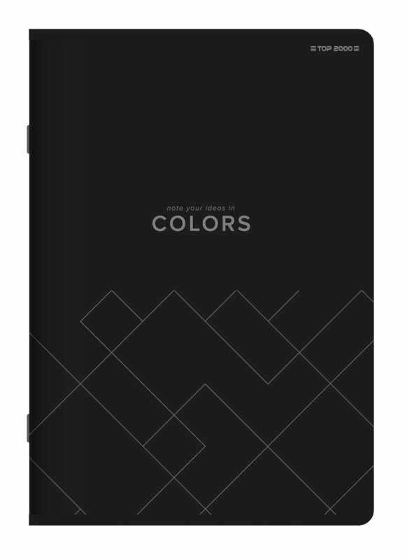 Zeszyt A5 32k kratka margines COLORS 400169181 TOP 2000
