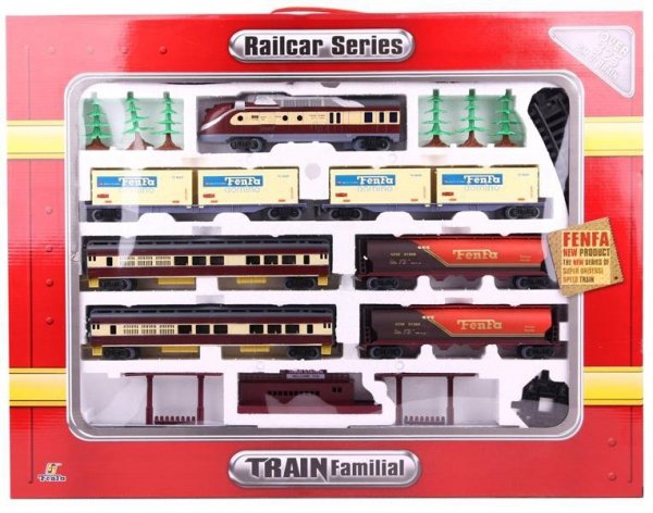 Realistyczna Kolejka Fenfa 1601B Skala 1:87
