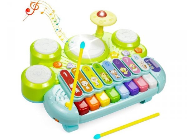 Ksylofon Cymbałki Perkusja Pianinko Dla Dzieci Zabawka Edukacyjna Muzyczna