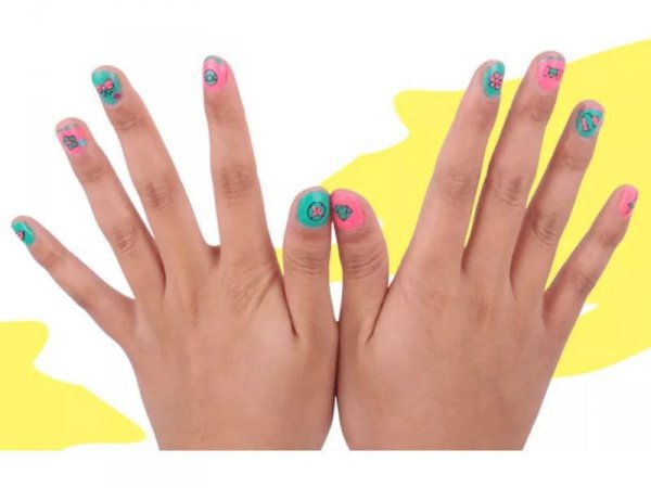 Zestaw do stylizacji paznokci, Manicure, Lakiery, Suszarka + Akcesoria