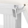 Elektryczny fotel kosmetyczny SILLON Eclipse 3 siln. biały