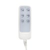 Fotel kosmetyczny elektryczny SILLON Lux 273b 3sil. v2 szary