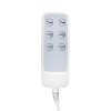 Fotel kosmetyczny elektryczny Sillon Lux 3 silniki zimna biel