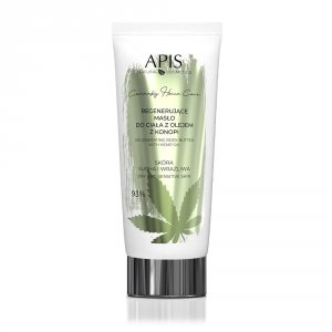 Apis CANNABIS Regenerujące masło do ciała z olejem z konopi 200ml