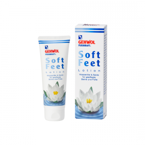 Gehwol Fusskraft soft feet lotion - Lotion do stóp i nóg z kwasem hialuronowym i lilią wodną - 125ml