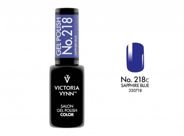 Victoria Vynn Gel Polish Color - Sapphire Blue No.218 8 ml