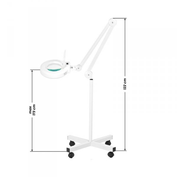 Lampa lupa led S4 + statyw