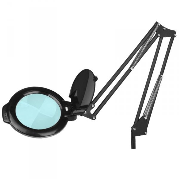 Lampa lupa led Glow Moonlight 8013/6&quot; black ze statywem
