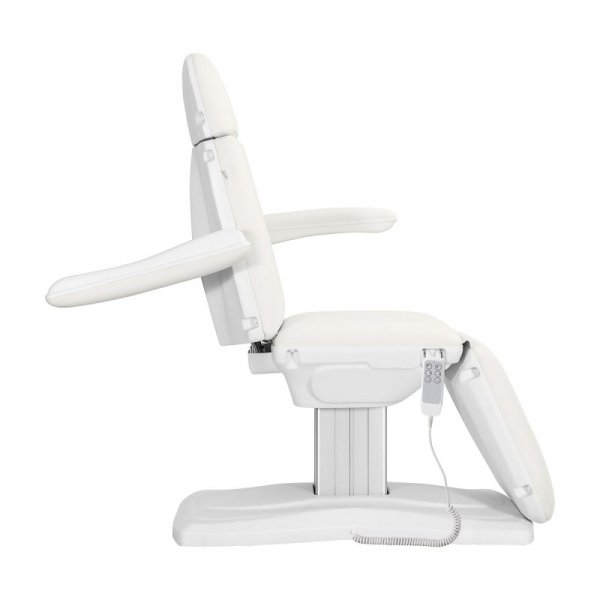Elektryczny fotel kosmetyczny SILLON Eclipse 3 siln. biały