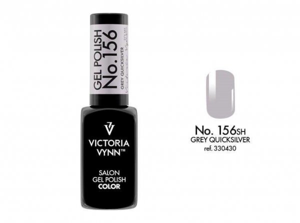 Victoria Vynn Gel Polish Color - Grey Quicksilverl No.156 8 ml