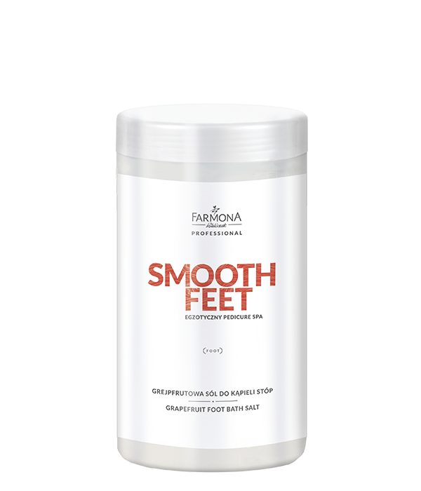 Farmona Smooth Feet - Grejpfrutowa sól do kąpieli stóp - 1400 g